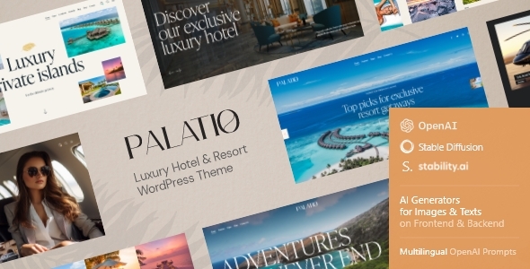 Palatio v1.6 - Luxury Hotel & Resort WordPress Theme