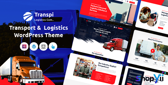 Transpi v1.0.7 - Logistics and Transportation WordPress Theme