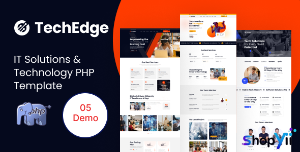 TechEdge - IT Solutions & Technology PHP Template
