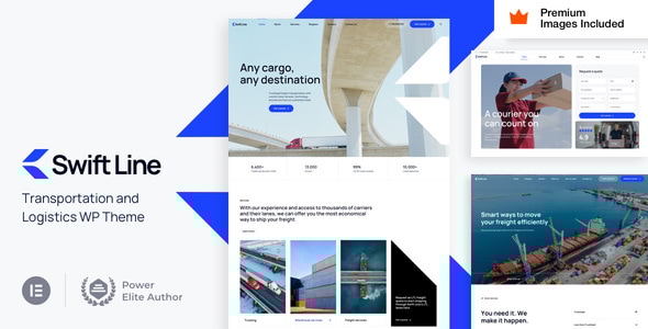 SwiftLine v2.5 – Transportation Logistics WordPress Theme