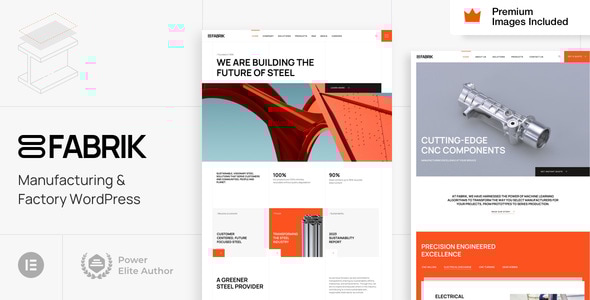 Fabrik v4.5 - Manufacturing & Factory WordPress