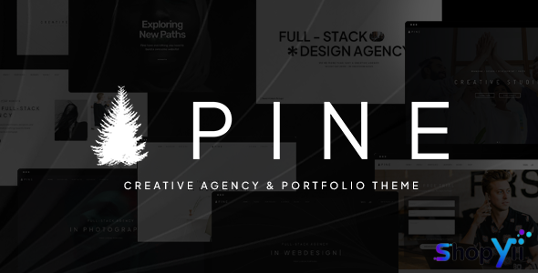 Pine v1.1 - Creative Agency & Portfolio WordPress Theme