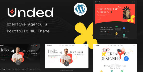 Unded v3.0.0 - Creative Agency and Portfolio WordPress Theme