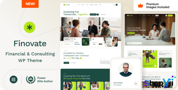 Finovate v4.0 – Financial Advisors & Business Consulting WordPress Theme