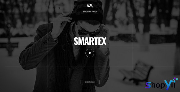 Smartex - One Page Portfolio Template