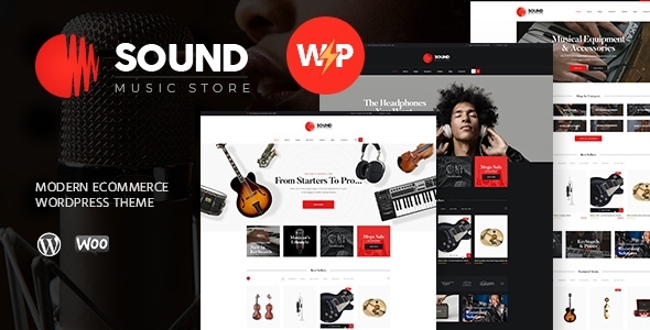 Sound v1.6.9 - Musical Instruments Online Store Theme