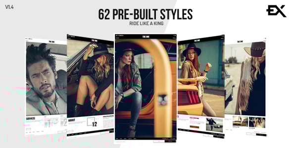 The One v1.4 - Creative One Page Photography / Portfolio Template