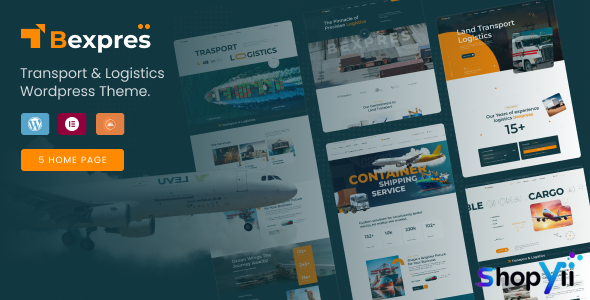 Bexpres v10.0.2 - Transport & Logistics WordPress Theme