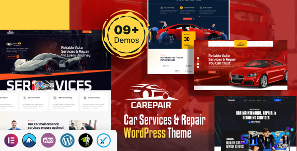 Carepair v1.0 - Car Service & Auto Repair WordPress Theme