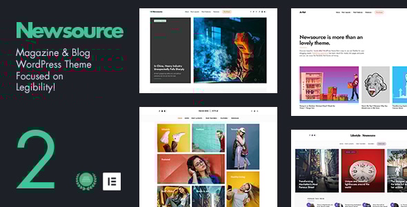 Newsource v2.0 - Multi-Concept Blog Magazine