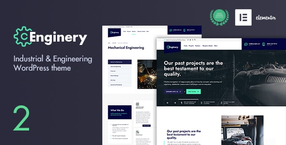 Enginery v1.5 - Industrial & Engineering WP theme