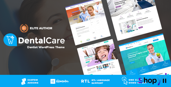 Dental Care v19.3 - Dental & Medical WordPress Theme