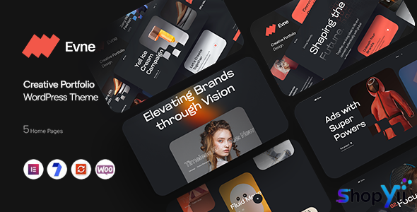 Evne v1.0.0 - Creative Portfolio WordPress Theme