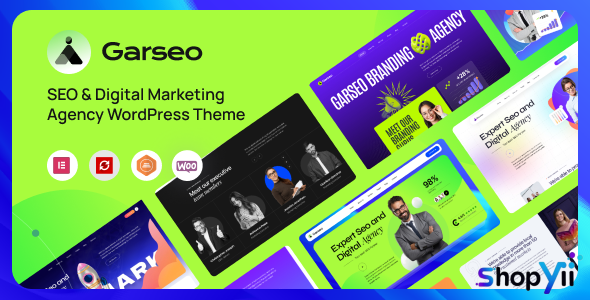 Garseo v1.0.0 - SEO & Digital Marketing Agency WordPress Theme