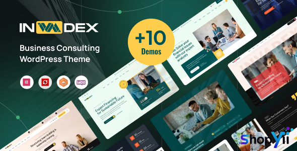 Invadex v1.0 - Business Consulting WordPress Theme