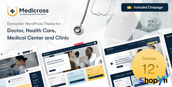 Medicross v1.0.0 - Medical WordPress Theme - 25 March 2025