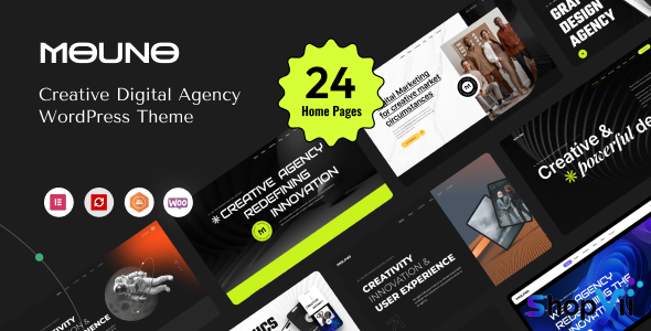 Mouno v1.0.0 - Creative Digital Agency WordPress Theme