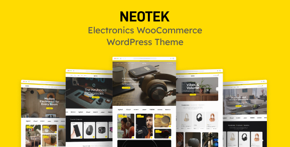 Neotek v1.0.0 – Electronics WordPress Theme