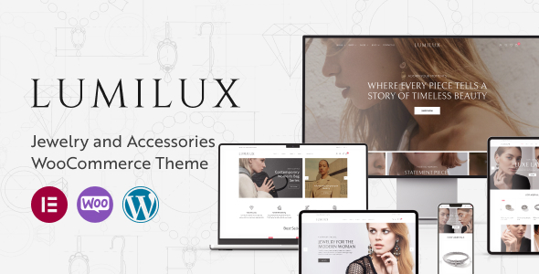 Lumilux v1.0.5 - Jewelry and Accessories WooCommerce Theme