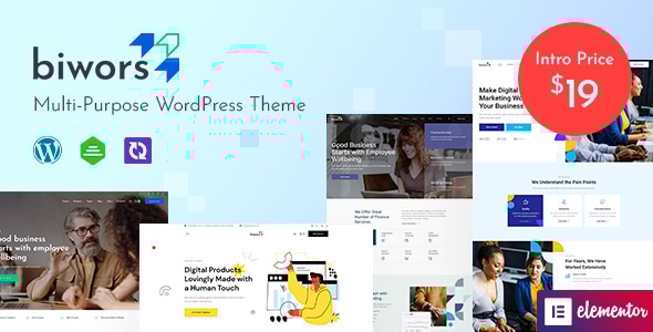 Biwors v1.0 - Modern & Multipurpose WordPress Theme