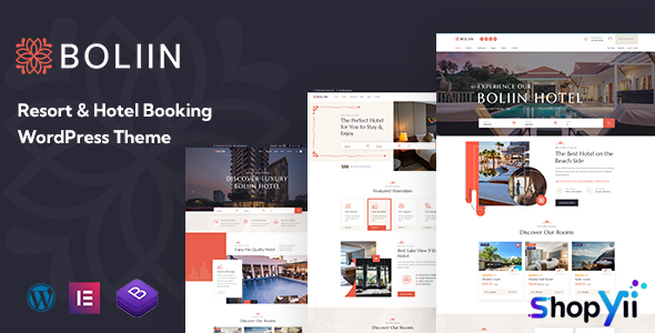 Boliin v1.01.2 - Resort & Hotel Booking WordPress Theme