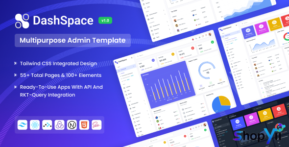 DashSpace - React Admin Dashboard Template