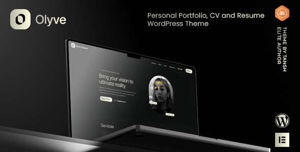 Olyve v1.0.7 - Personal Portfolio WordPress Theme