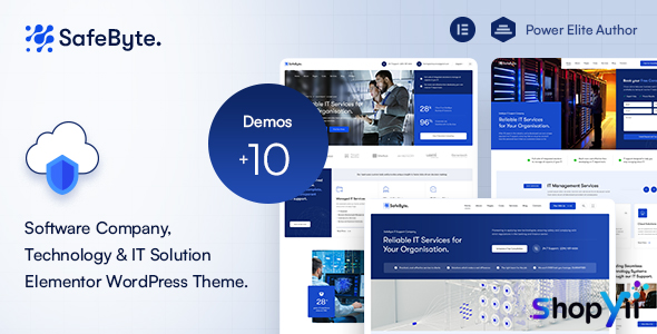 Safebyte v1.0.0 - Technology & IT Solutions WordPress Theme