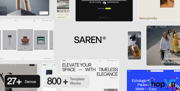 Saren v1.4.0 - Multi-Concept WooCommerce WordPress Theme