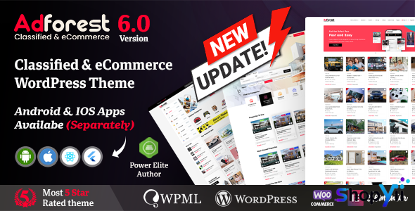 AdForest v5.2.0 - Classified Ads WordPress Theme