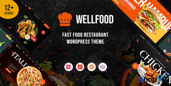 Wellfood v1.0.0 - Fast Food Restaurant WordPress Theme