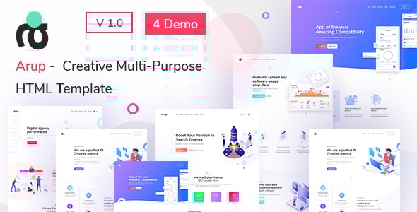 Arup - Creative Multipurpose HTML Template
