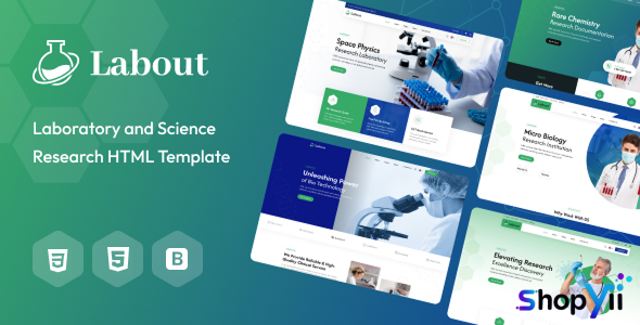 Labout – Laboratory & Research HTML Template