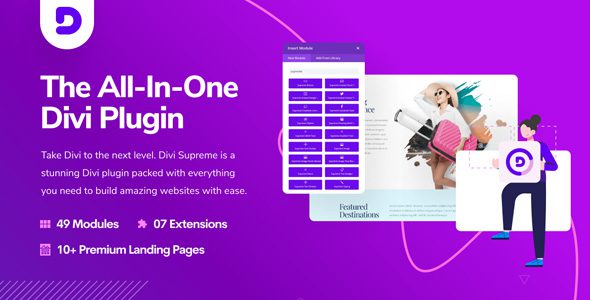 Divi Supreme Pro 4.9.97.31 – Divi Plugin for Building Amazing Divi Websites