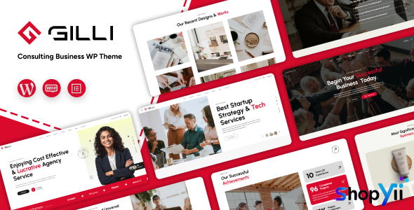 Gilli v1.1.0 - Business Consulting WordPress Theme