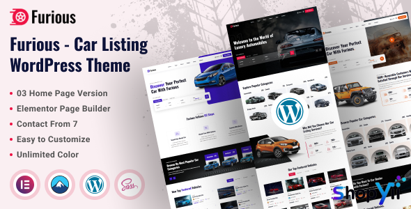 Furious v1.0 - Car Listing WordPress Theme