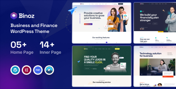 Binoz v1.0 - Business Agency WordPress Theme
