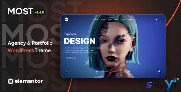 Most v1.4.0 – Creative Agency and Portfolio Theme