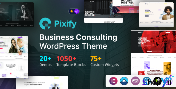 Pixify v1.0 - Business Consulting WordPress Theme