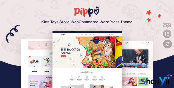 Pippo v1.2.1 - Kids Toys Store WooCommerce WordPress Theme