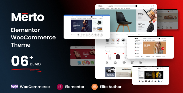 Merto v1.0.9 - Multipurpose WooCommerce WordPress Theme