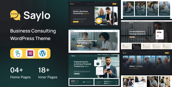 Saylo v1.0 - Finance & Consulting WordPress Theme