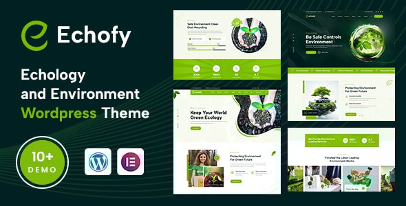 Echofy v1.0 - Environment, Ecology & Solar Renewable Energy WordPress Theme