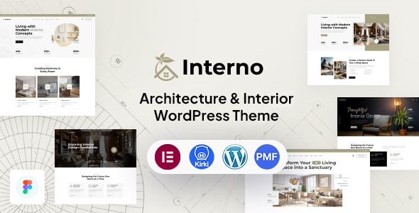 Interno v1.0.9 - Architecture And Interior WordPress Theme