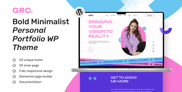 LinkGrace v1.0 - Creative Portfolio WordPress Theme