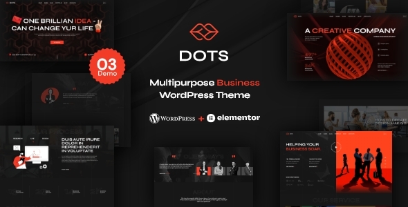Dots v1.1.1 - Creative Agency WordPress Theme