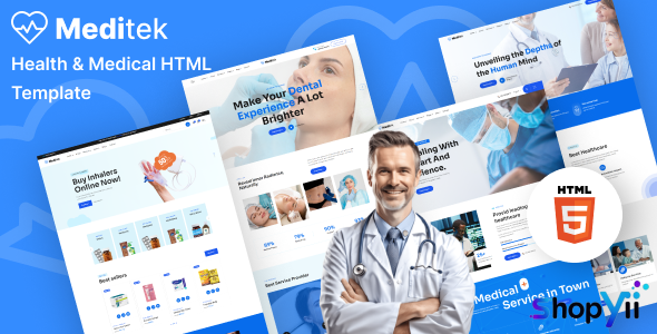 Meditek - Health & Medical Html Template