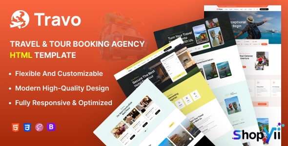 Travo - Tour Booking Html Template