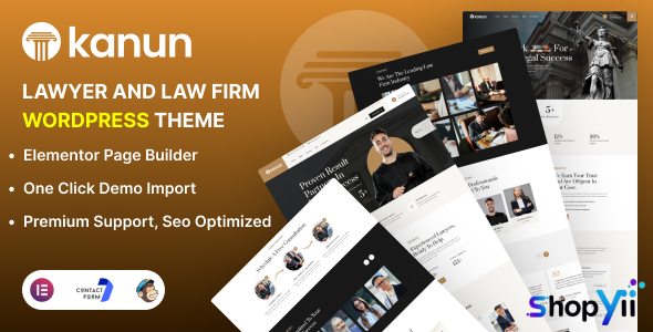 Kanun v1.0 - Lawyer & Law Firm WordPress Theme