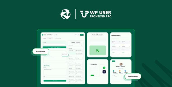WP User Frontend Pro 4.1.4 – Ultimate Frontend Solution For WordPress